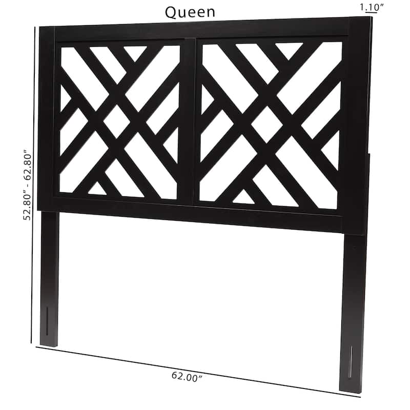 Aliya Modern Wood Headboard