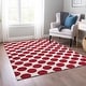preview thumbnail 46 of 118, Machine Washable Indoor/ Outdoor Polka Dots Chantille Rug
