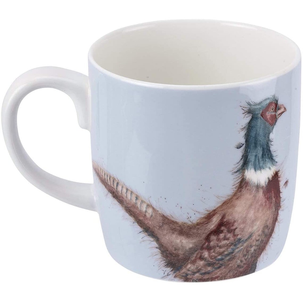 Royal Worcester Wrendale Designs Mug and Coaster Set Christmas On