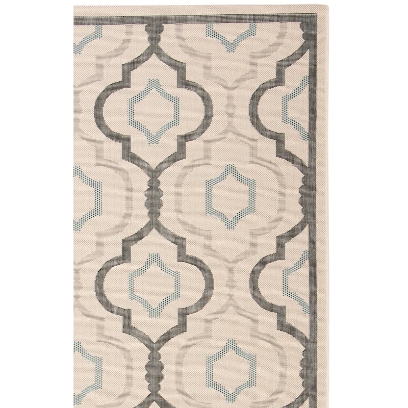SAFAVIEH Courtyard Oyvor Indoor/ Outdoor Waterproof Patio Backyard Rug