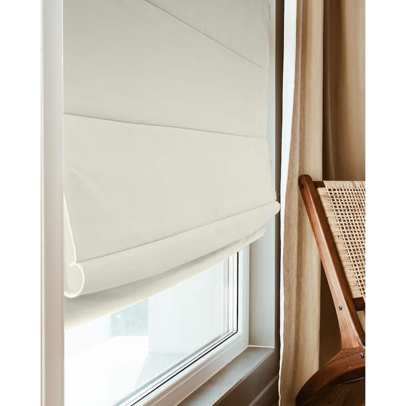 Chicology Cordless Blackout Roman Shade Privacy & Style