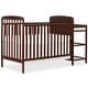 preview thumbnail 1 of 4, Dream On Me, Anna 4 in 1 Full Size Crib and Changing Table Combo Espresso