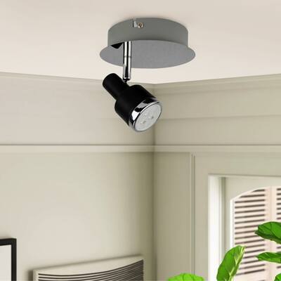 Bole 1-Light 5.5" Directional and Spotlight - Matte Black/Gray