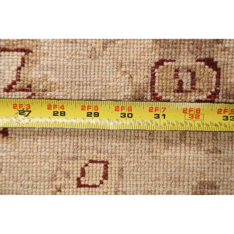 Vegetable Dye Traditional Chobi Peshawar Area Rug Wool Hand-knotted - 5'10" x 8'3"