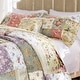 preview thumbnail 4 of 4, Greenland Home Fashions Blooming Prairie 100% Cotton Authentic Patchwork Bedspread Set