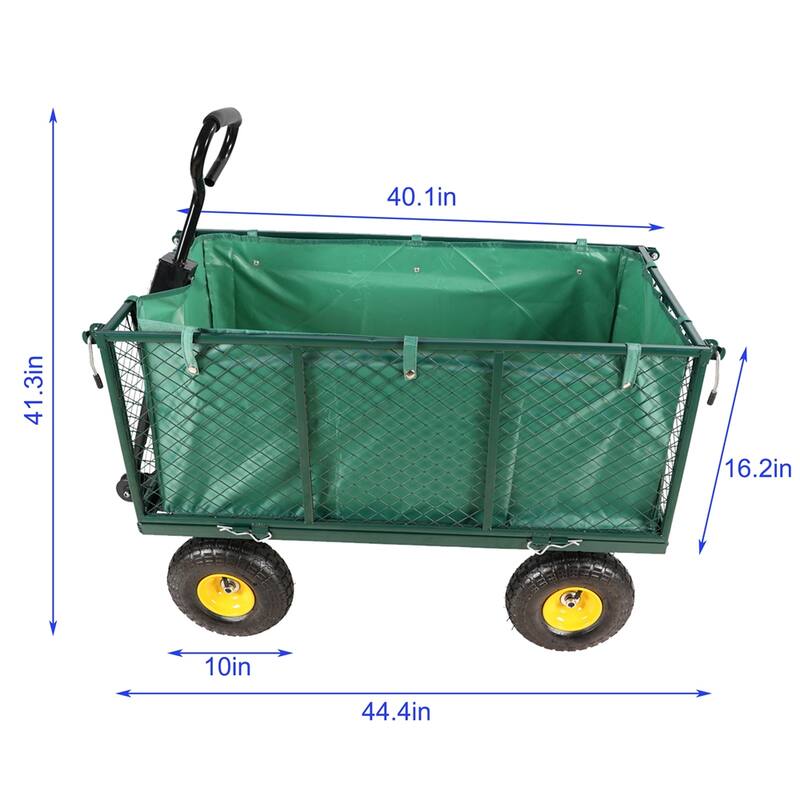 Flower Cart Garden Flower Cart is Easier to Transport Firewood