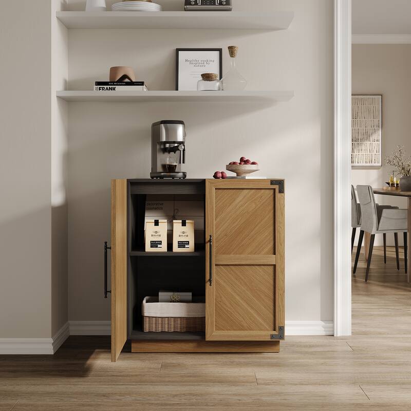 2 Doors Vintage Magician Storage Cabinet