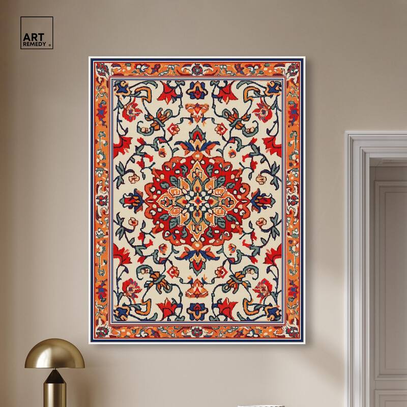 Morrocan Garden II Canvas by Art Remedy