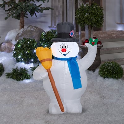 Gemmy 3-Foot Tall Christmas Airblown Inflatable Frosty