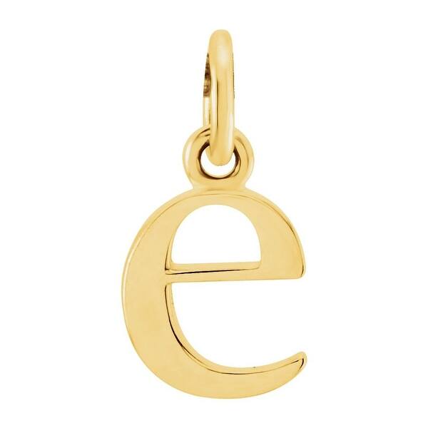 14K Yellow Goldc Lowercase Initial Pendant 14K Yellow Goldc Lowercase Initial Pendant