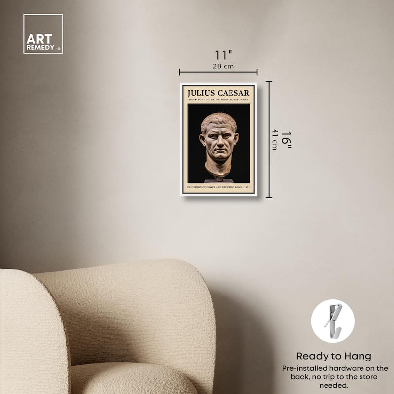 Roman Leader Canvas by Art Remedy