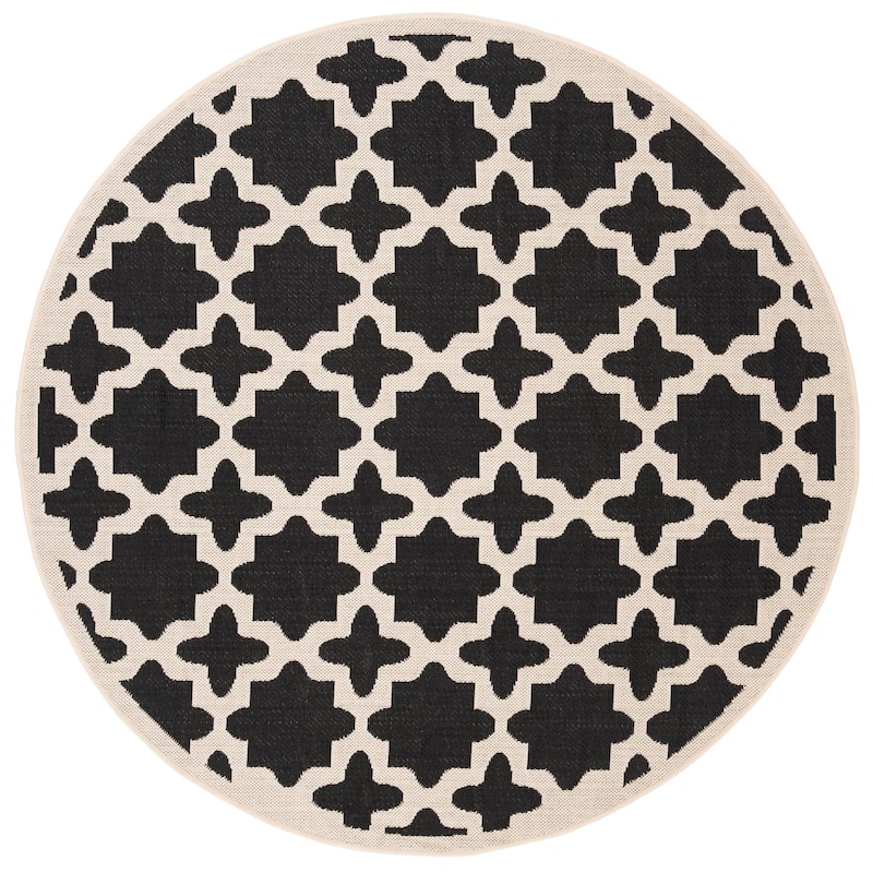 SAFAVIEH Courtyard Dorthey Indoor/ Outdoor Waterproof Patio Backyard Rug