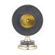 preview thumbnail 12 of 13, Gold Stainless Steel Metal Clock with Black Face