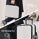 preview thumbnail 42 of 51, Carry-on Luggage 20 Inch Front Open Luggage Lightweight Suitcase