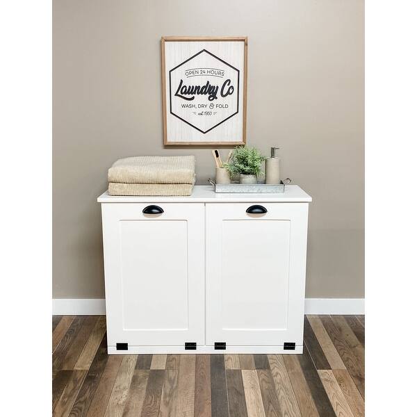 Double TiltOut Laundry Hamper N/A Bed Bath & Beyond 36411742