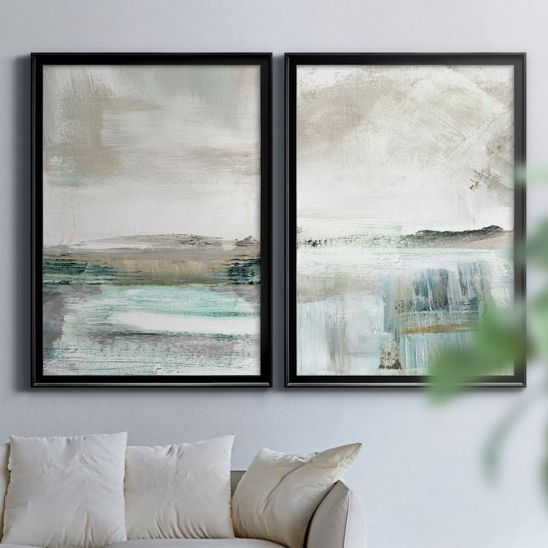 Summer Teal I Premium Framed Print - Ready to Hang - Multi-Color