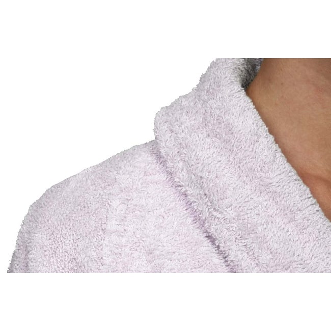 100% Cotton Soft Terry Adult Unisex Lightweight Bathrobe by Superior