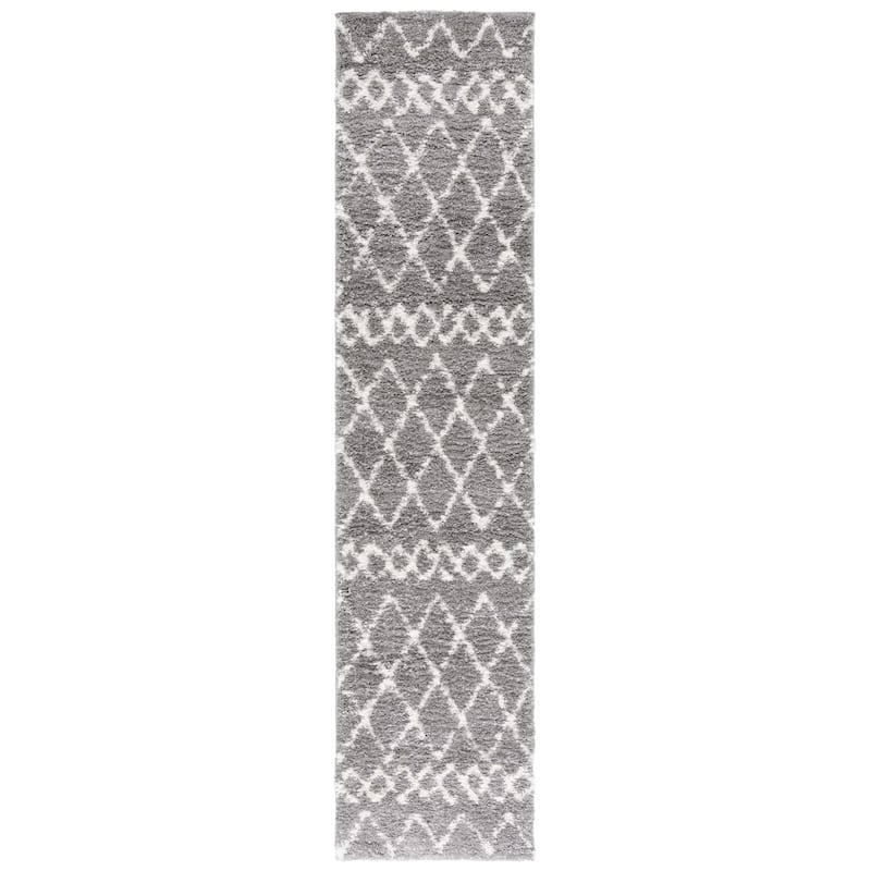 SAFAVIEH Berber Shag Aulika Moroccan Boho 1.26-inch Thick Rug