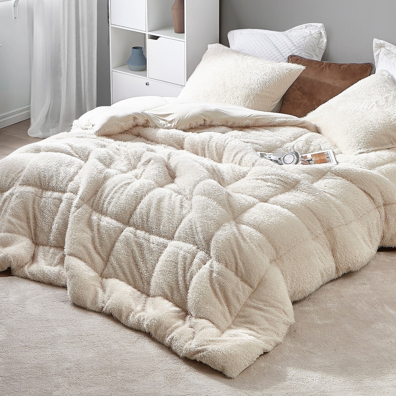 Corn Silk - Coma Inducer® Oversized Comforter - Popcorn Caramel