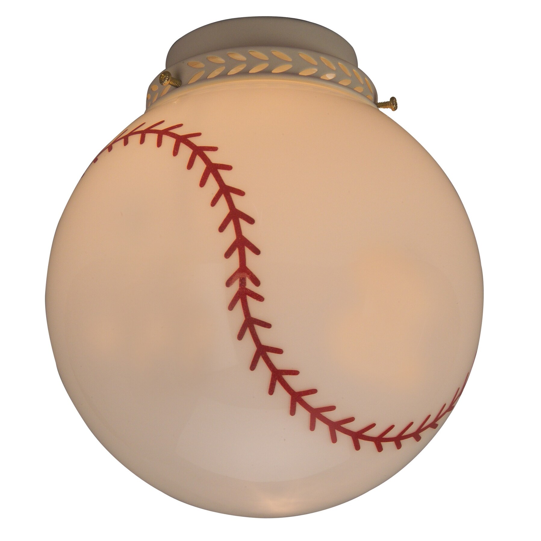 Craftmade 405 Baseball Glass Shade For Craftmade Ceiling Fans
