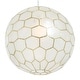 preview thumbnail 49 of 56, Capiz Honeycomb Globe Pendant Light