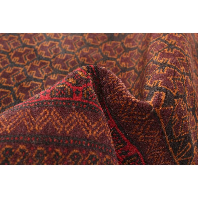 ECARPETGALLERY Hand-knotted Teimani Black Wool Rug - 2'7 x 4'6