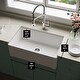 preview thumbnail 33 of 45, VIGO White Casement Front Matte Stone Farmhouse Kitchen Sink