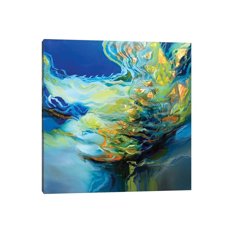 iCanvas "Catching Fishes" by J.A Art Canvas Print