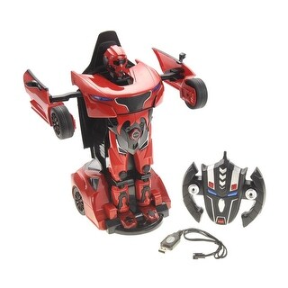 red transformer car