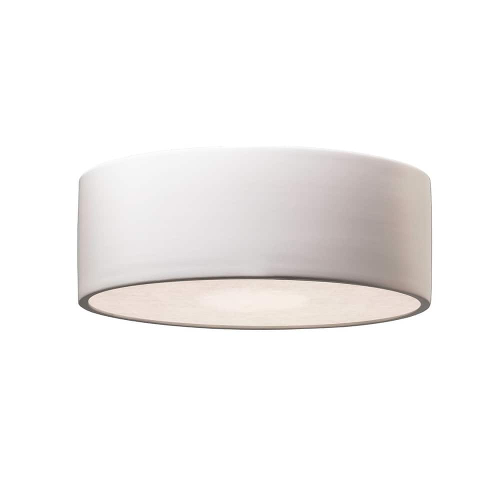 Justice Design Group Short Round LED Outdoor Flush-Mount