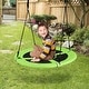 preview thumbnail 25 of 55, Goplus 40" Flying Saucer Tree Swing Indoor Outdoor Play Set Kids - See Details