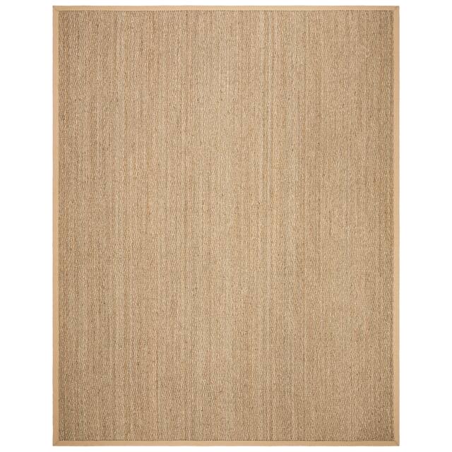 SAFAVIEH Natural Fiber Oceana Herringbone Seagrass Rug