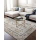 preview thumbnail 4 of 11, Livabliss Transitional Beckham Medallion Area Rug Ice Blue - 9' x 12' 2" - Rectangle