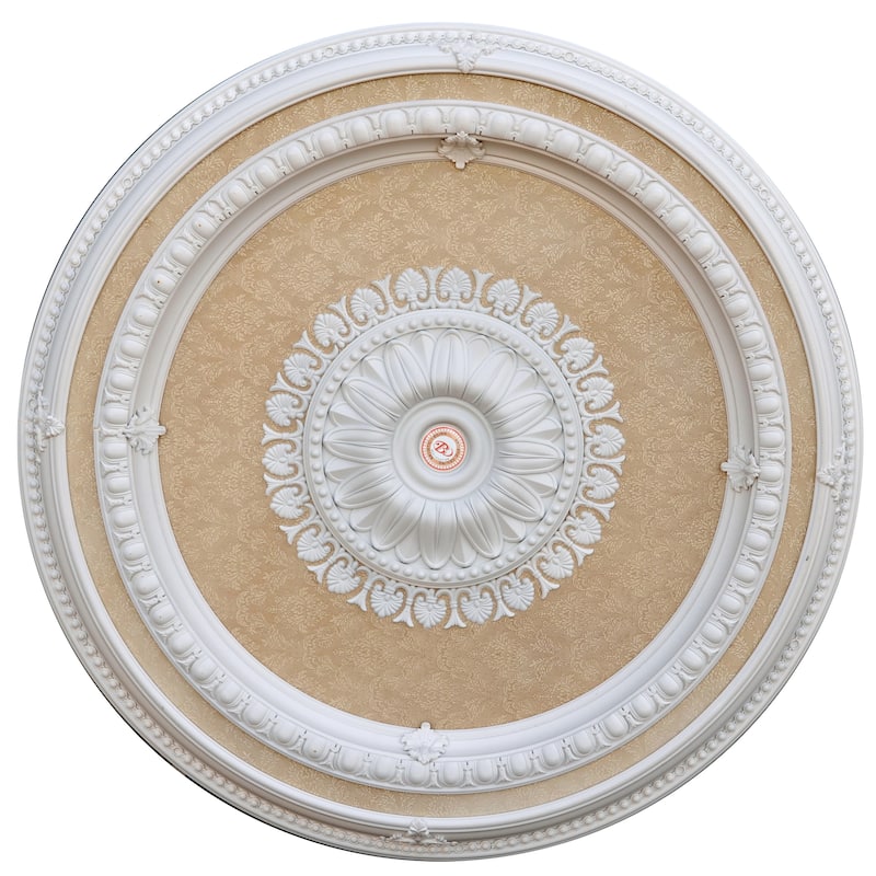 Cherub Sky Round Chandelier Ceiling Medallion 47
