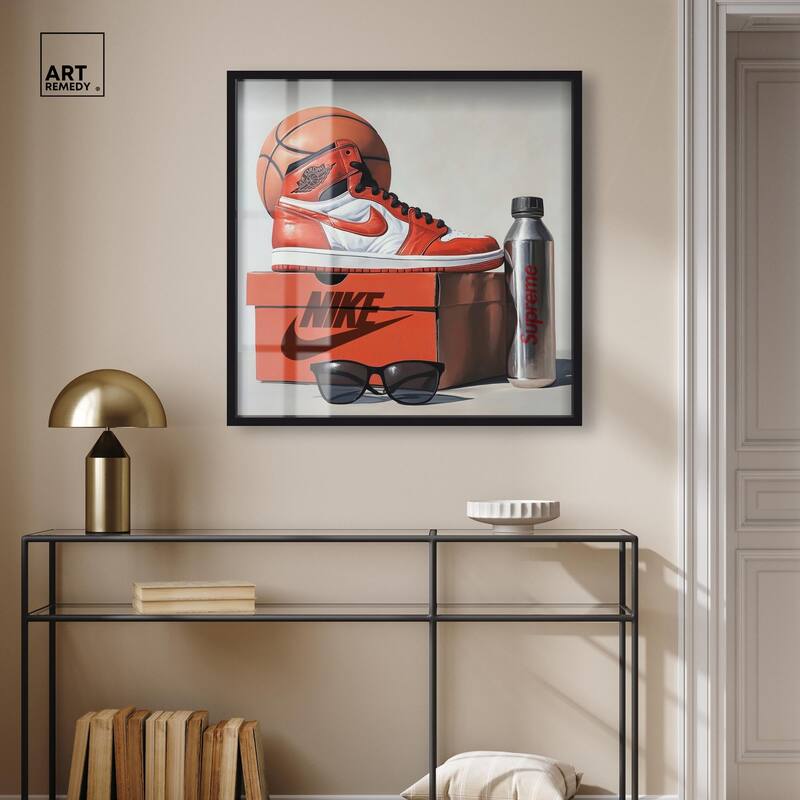Basketball Practice Shadowbox by Art Remedy