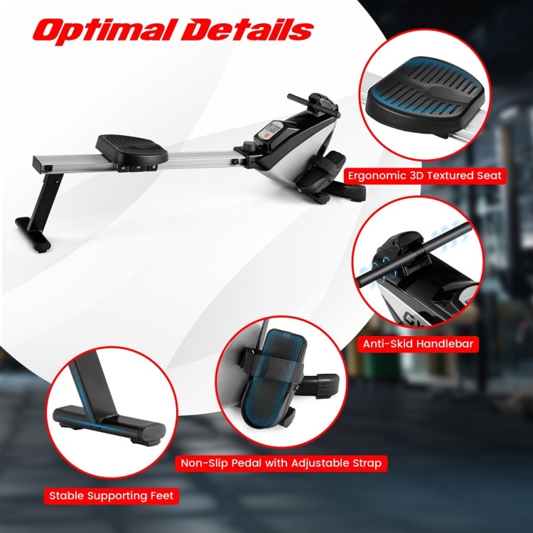 Adjustable Oxygen Resistance of Folding Magnetic Rowing - 60
