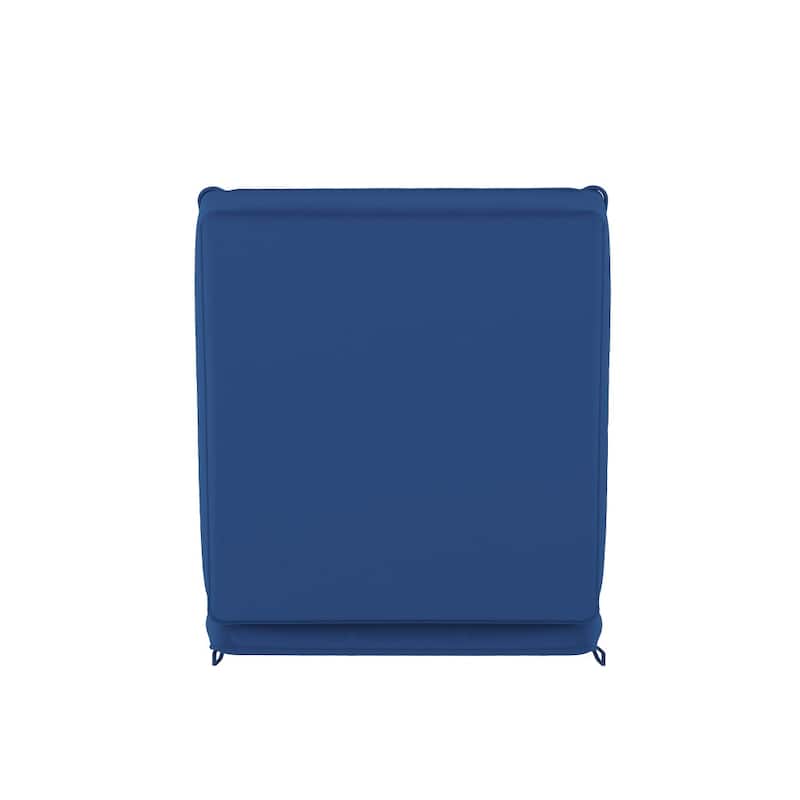Commercial Water-Resistant Outdoor Chaise Lounge Patio Cushion (Cushion Only)
