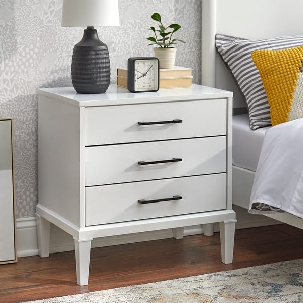 Lifestorey Sussex 3Drawer Nightstand Bed Bath & Beyond 36827887