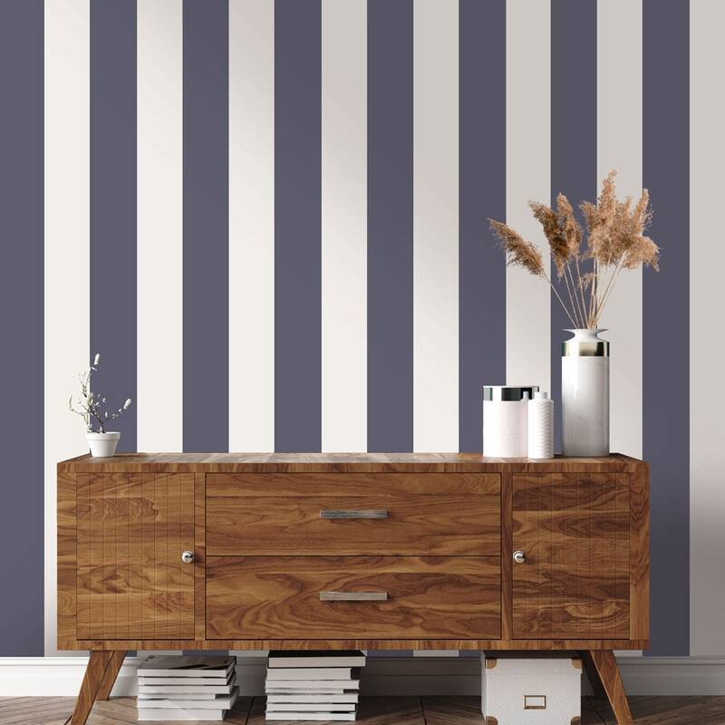 Stripe Removable Peel and Stick Wallpaper - 28 sq. ft.