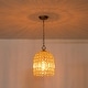 preview thumbnail 40 of 53, Vintage Glam Crystal Bird Cage Lantern Chandelier - Distressed Brass