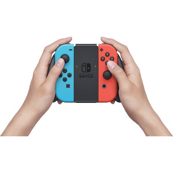 Shop Nintendo Switch 32gb Console Neon Red Neon Blue Joy Con Overstock 19217001 Multi Color Bundle