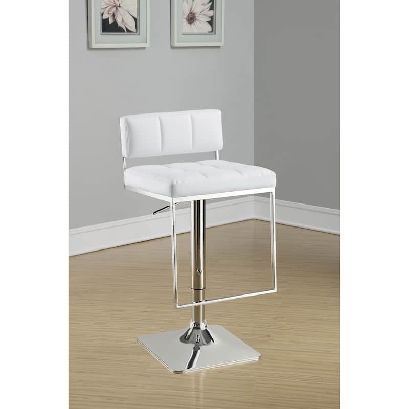 Alameda Adjustable Height Low Back Bar Stool