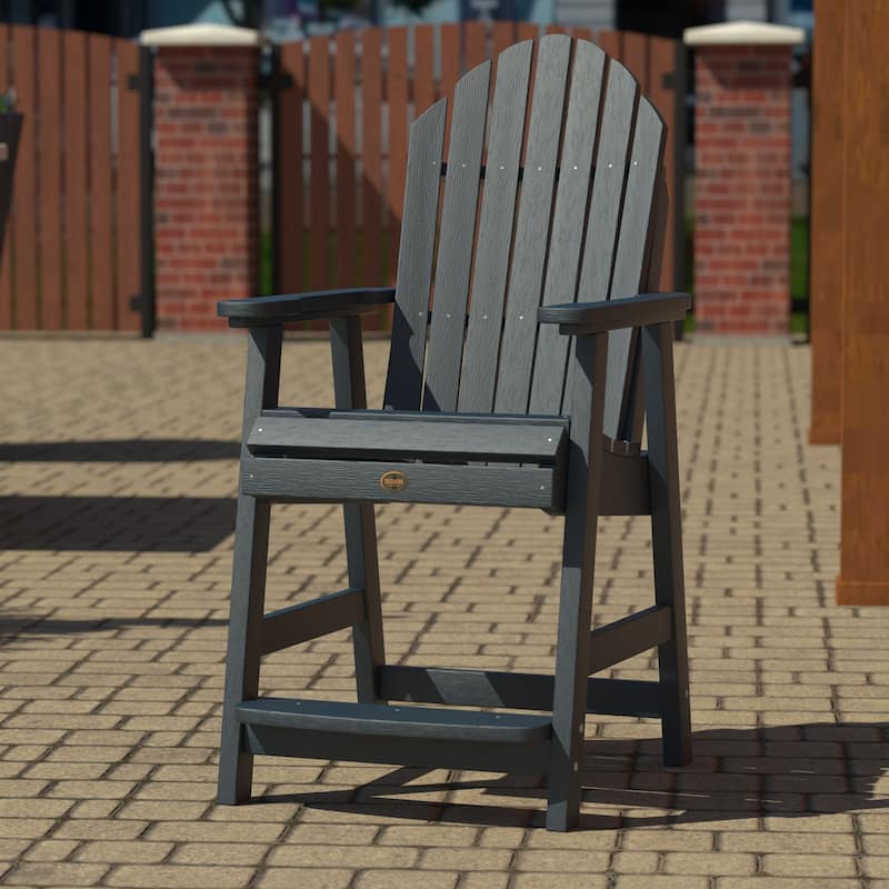 HIGHWOOD Commercial Grade Muskoka Adirondack Counter Height Dining Chair