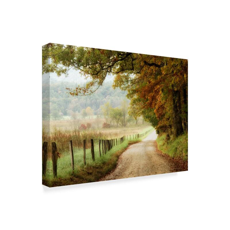 Danny Head 'Autumn On A Country Road' Canvas Art