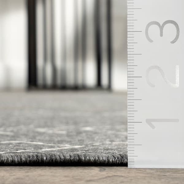 dimension image slide 4 of 7, Nuloom Serna Moroccan Indoor/Outdoor Area Rug