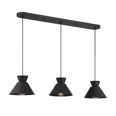 Bellevue SHCH70430 3 Light 40" Wide Linear Pendant