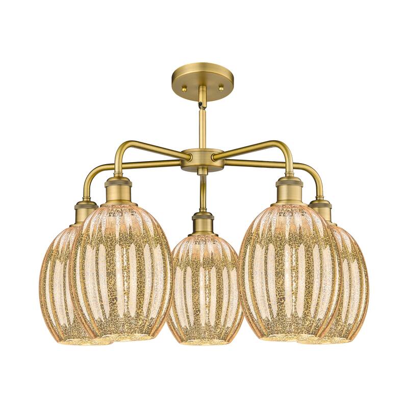 Innovations Lighting Endless Possibilities Ballston - Preston - 5 Light 25" Bulb Shade Stem Hung Chandelier