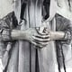 preview thumbnail 13 of 18, Haunted Hill Farm Lifesize Animatronic Haunted Angel Statue with Lights and Sound, Indoor/Covered Outdoor Halloween Decoration