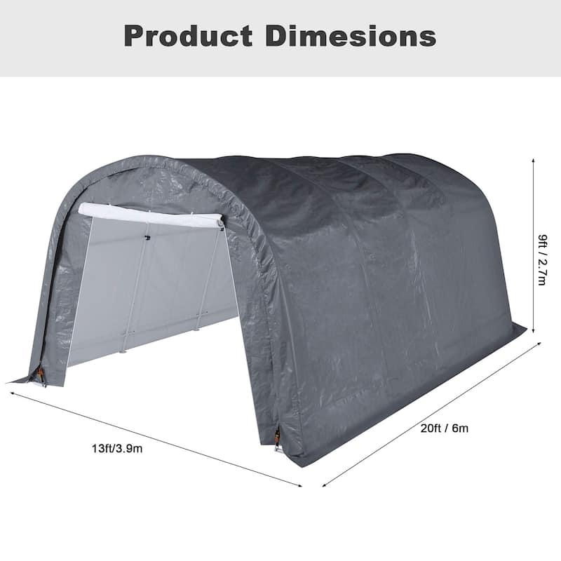 SUNBURY Heavy-Duty Carport,Portable Outdoor Canopy Garage