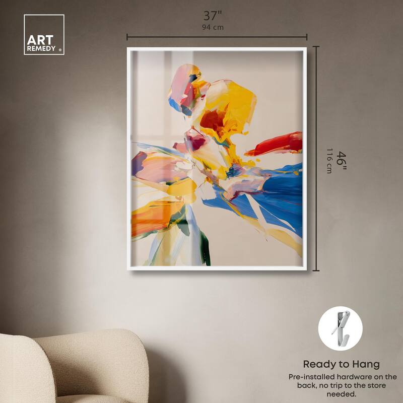 Flippant Bloom I Shadowbox by Art Remedy